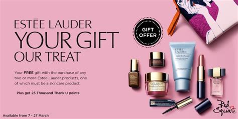 estee lauder free gift promotion.